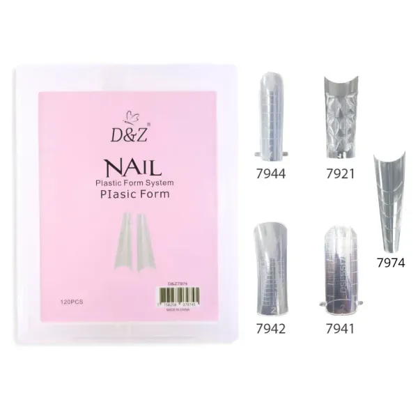 9967 - Molde Unha F1 Russo Bailarina 120un D-Z 9967 - Molde Unha F1 Russo Bailarina 120un D-Z